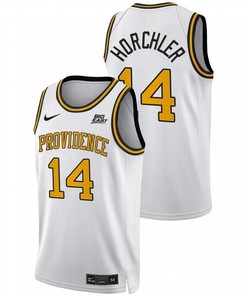 Noah Horchler 14 White Providence Friars 2022 Big East College Basketball Jersey