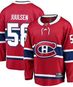 Noah Juulsen Montreal Canadiens Fanatics Branded Breakaway Player Jersey - Red Nhl