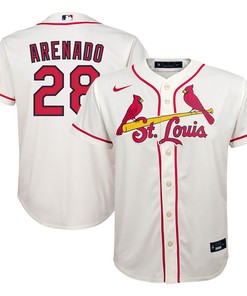 Nolan Arenado St. Louis Cardinals Alternate Replica Player Jersey - Cream Mlb