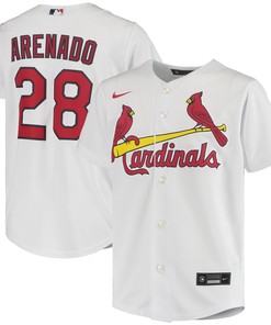 Nolan Arenado St Louis Cardinals Home Replica Player Jersey White Mlb