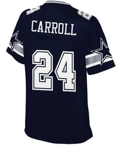 Nolan Carroll Dallas Cowboys Nfl Pro Line Womens Player Jersey - Navy
