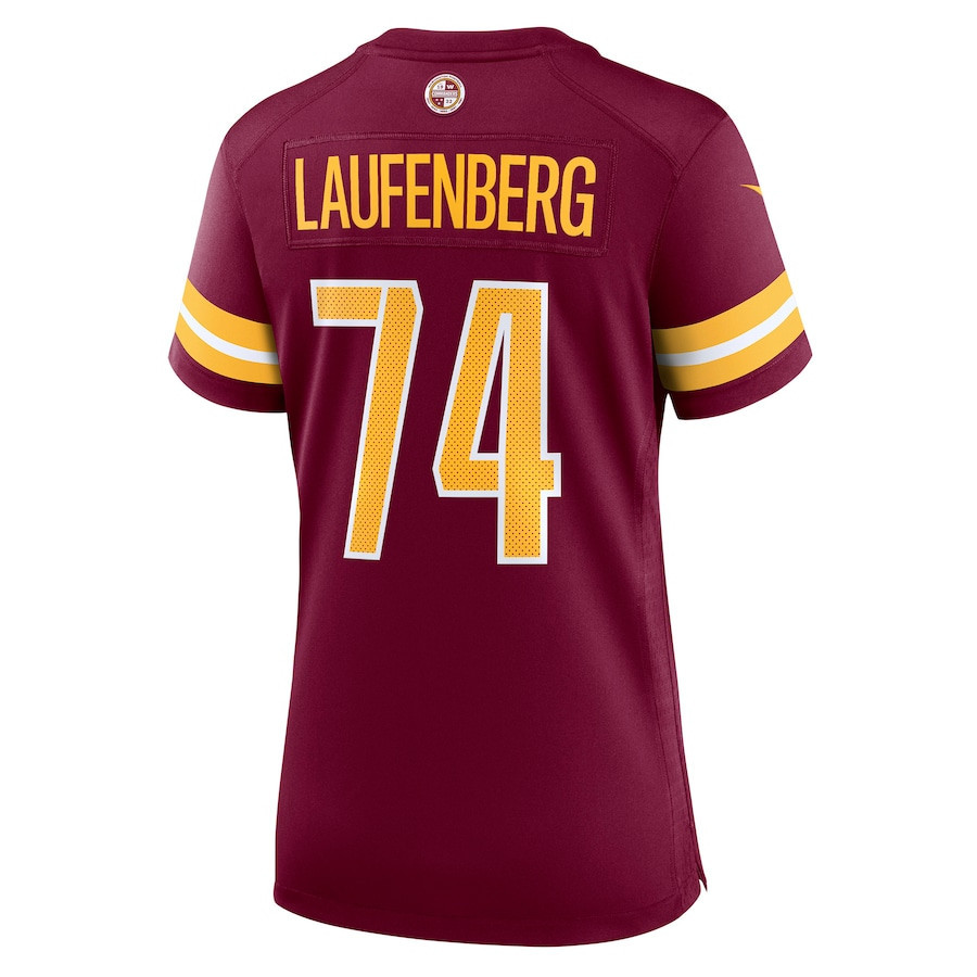 Nolan Laufenberg Washington Commanders Women's Game Jersey - Burgundy