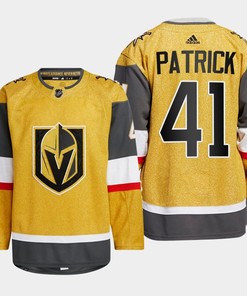 Nolan Patrick 41 Vegas Golden Knights Gold Jersey 2023 Home