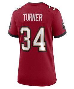 Nolan Turner Tampa Bay Buccaneers Women's Game Player Jersey - Red
