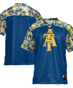 North Carolina A&t Aggies Football Jersey - Navy Ncaa