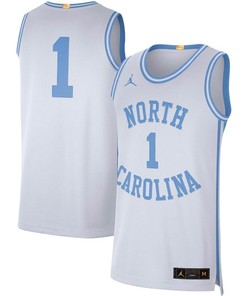 North Carolina Tar Heels 1 Retro Limited Men Jersey - White