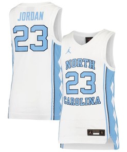 North Carolina Tar Heels 23 Team Basketball Youth Jersey - White