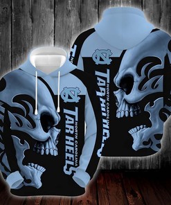 North Carolina Tar Heels 3D Hoodie for Men for Women