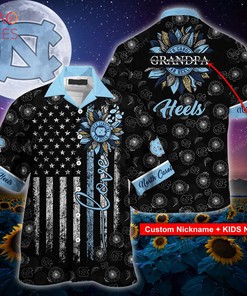 North Carolina Tar Heels Hawaiian Shirt