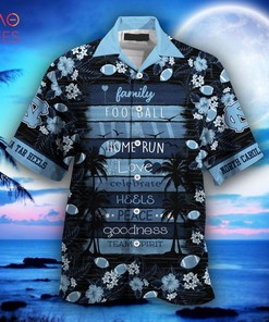 North Carolina Tar Heels Hawaiian Shirt, New Gift for Summer Ver 1