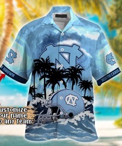 North Carolina Tar Heels NCAA Best Hawaiian Shirt Ever- Customize Any Team Any League
