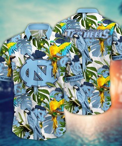 North Carolina Tar Heels NCAA Flower Hawaii Shirt For Fans Ver 1