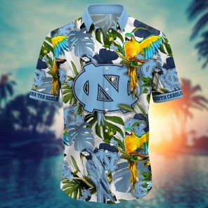 North Carolina Tar Heels NCAA Flower Hawaii Shirt For Fans Ver 1