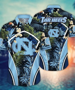 North Carolina Tar Heels NCAA Flower Hawaii Shirt For Fans Ver 13