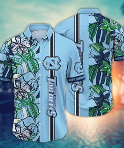 North Carolina Tar Heels NCAA Flower Hawaii Shirt For Fans Ver 14