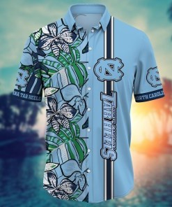 North Carolina Tar Heels NCAA Flower Hawaii Shirt For Fans Ver 14