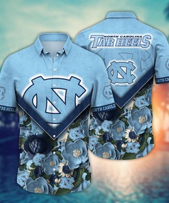 North Carolina Tar Heels NCAA Flower Hawaii Shirt For Fans Ver 18