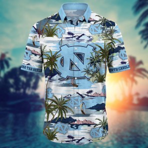 North Carolina Tar Heels NCAA Flower Hawaii Shirt For Fans Ver 19