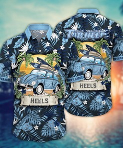 North Carolina Tar Heels NCAA Flower Hawaii Shirt For Fans Ver 2
