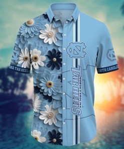 North Carolina Tar Heels NCAA Flower Hawaii Shirt For Fans Ver 24