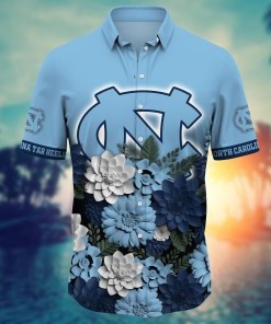 North Carolina Tar Heels NCAA Flower Hawaii Shirt For Fans Ver 26