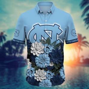 North Carolina Tar Heels NCAA Flower Hawaii Shirt For Fans Ver 26