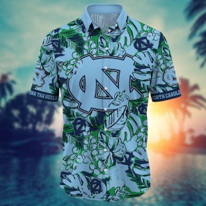 North Carolina Tar Heels NCAA Flower Hawaii Shirt For Fans Ver 27