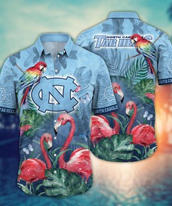 North Carolina Tar Heels NCAA Flower Hawaii Shirt For Fans Ver 29