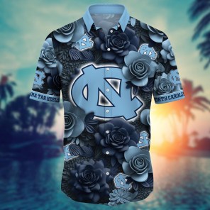 North Carolina Tar Heels NCAA Flower Hawaii Shirt For Fans Ver 34