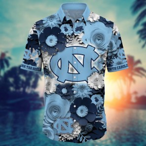 North Carolina Tar Heels NCAA Flower Hawaii Shirt For Fans Ver 35
