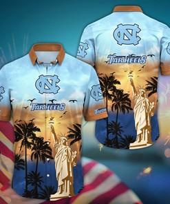 North Carolina Tar Heels NCAA Flower Hawaii Shirt For Fans Ver 36