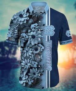 North Carolina Tar Heels NCAA Flower Hawaii Shirt For Fans Ver 5