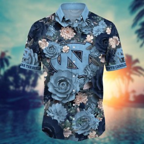 North Carolina Tar Heels NCAA Flower Hawaii Shirt For Fans Ver 7