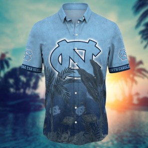 North Carolina Tar Heels NCAA Flower Hawaii Shirt For Fans Ver 9
