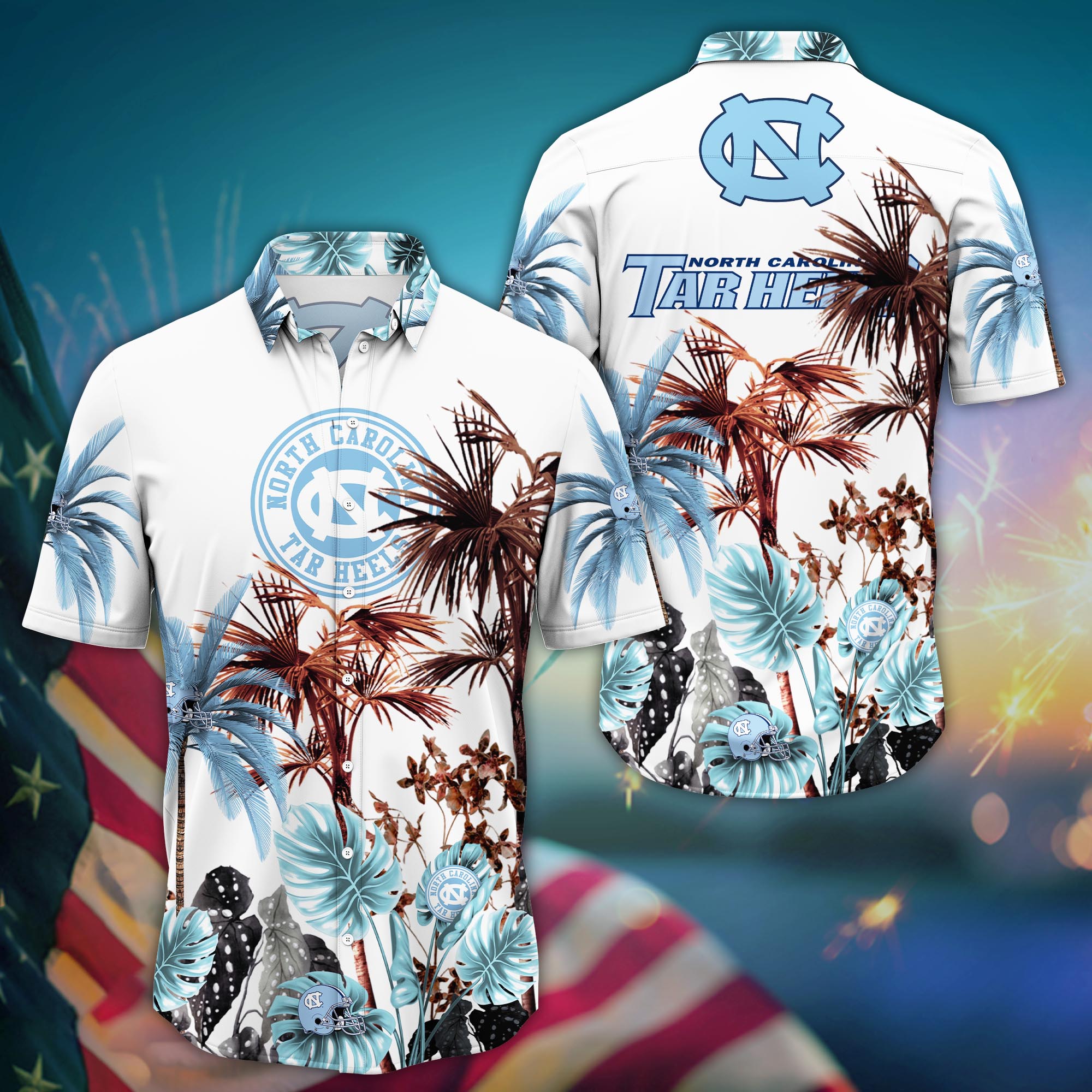 North Carolina Tar Heels NCAA Hawaii Shirt For Fans Ver 1