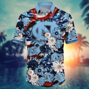 North Carolina Tar Heels NCAA Hawaii Shirt Ver 3