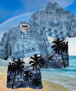 North Carolina Tar Heels NCAA Palm Tree Pattern Hawaii Shirt For Sports Fans