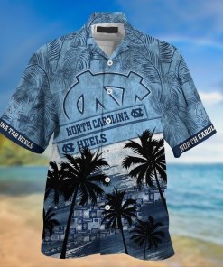 North Carolina Tar Heels NCAA Palm Tree Pattern Hawaii Shirt For Sports Fans
