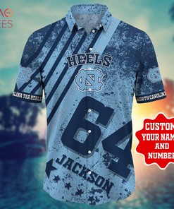 North Carolina Tar Heels Personalized Hawaiian Shirt