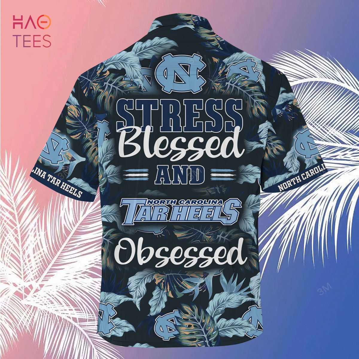 North Carolina Tar Heels Summer Hawaiian Shirts for Fans Ver 2