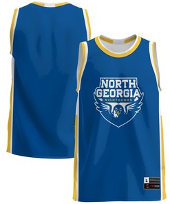 North Georgia Nighthawks Basketball Jersey - Blue Ncaa