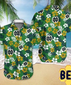 Notre Dame Fighting Irish Football Hawaiian Shirt