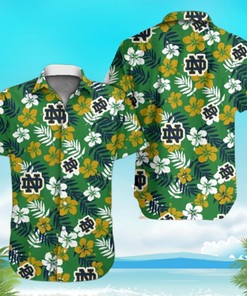 Notre Dame Fighting Irish Football Hawaiian Shirt Notre Dame Hawaiian Shirt