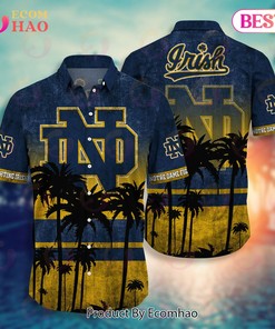 Notre Dame Fighting Irish Hawaii Shirt Short Style Summer