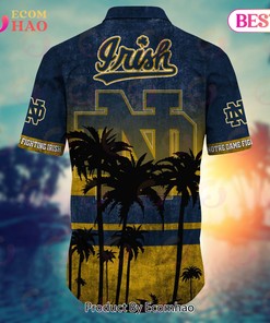 Notre Dame Fighting Irish Hawaii Shirt Short Style Summer