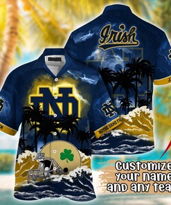 Notre Dame Fighting Irish NCAA Best Hawaiian Shirt Ever- Customize Any Team Any League