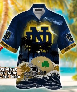 Notre Dame Fighting Irish NCAA Best Hawaiian Shirt Ever- Customize Any Team Any League