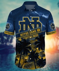 Notre Dame Fighting Irish NCAA Flower Hawaii Shirt For Fans Ver 20