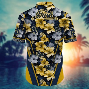 Notre Dame Fighting Irish NCAA Hawaiian Shirt, Aloha Shirt Ver 2