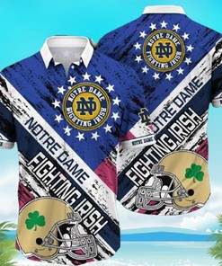 Notre Dame Fighting Irish NCAA Hawaiian Shirt Notre Dame Hawaiian Shirt